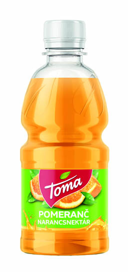 Toma džus pomeranč 50% 0,33 l