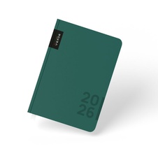 Diář VERDE - A5 / denní / zelená