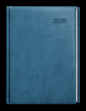 Diář VIVELLA - A5 / denní / petrolejová