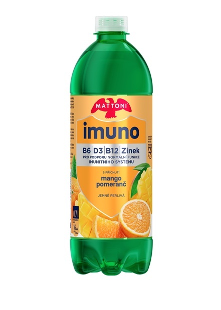 Mattoni IMUNO - mango, pomeranč / 0,7 l