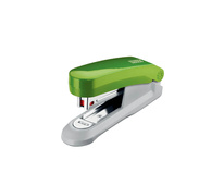 Kancelářský sešívač Novus E 15 / zelená - 15 listů