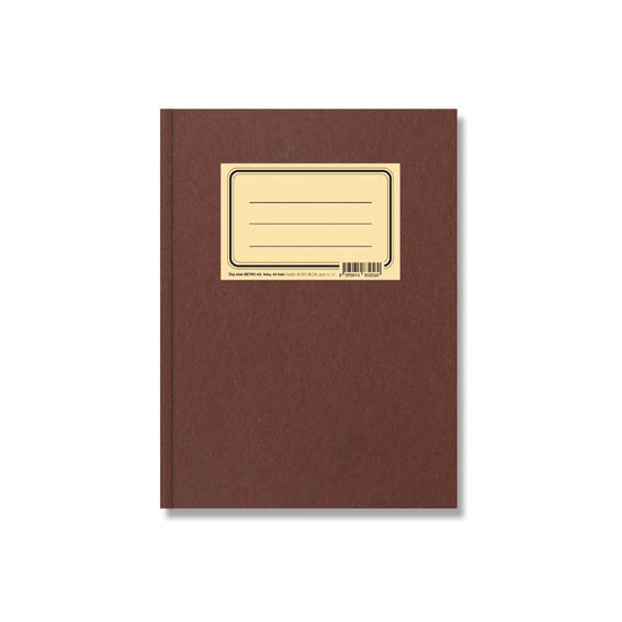 Blok BOBO Retro šitý - A5 / linka