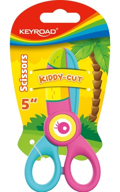 Nůžky dětské KEYROAD - Flamingo