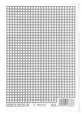 Podložka do sešitů A5 papírová - linka / čtvereček