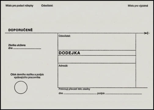 Obálky B6 s dodejkou - bílá / 1000 ks