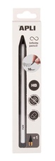 Tužka APLI HB nekonečná - bílá / až 16 km