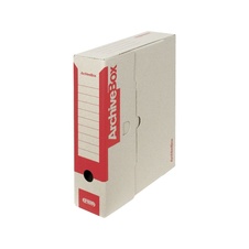 Archivní box Emba A4 hřbet 7,5 cm /  červená