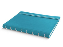 Poznámkový blok Filofax Notebook - A5 / tyrkysová