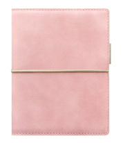 Diář Filofax Domino Soft - kapesní týdenní pastelová růžová