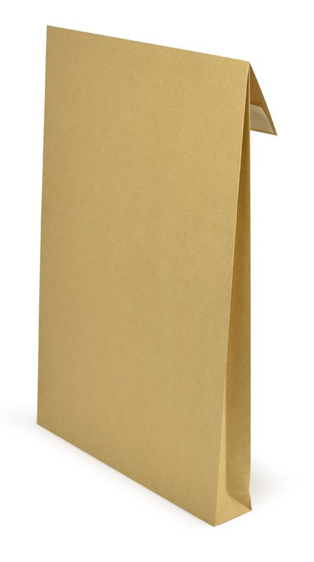 Obchodní tašky s křížovým dnem neroztrhnutelná samolepicí - B4