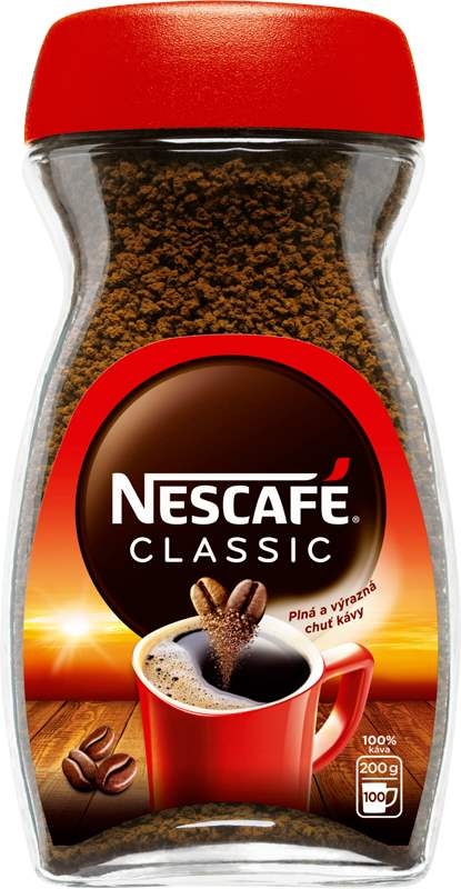 Rozpustná káva Nescafé Classic / 200 g