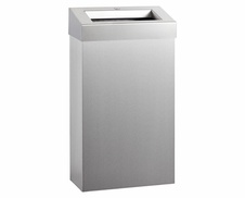 Koš závěsný Merisa Stella otevřený - nerez mat / 27 l