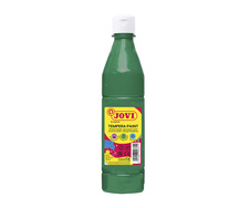 Tekuté temperové barvy JOVI PREMIUM v lahvi - 500 ml / tm.zelená