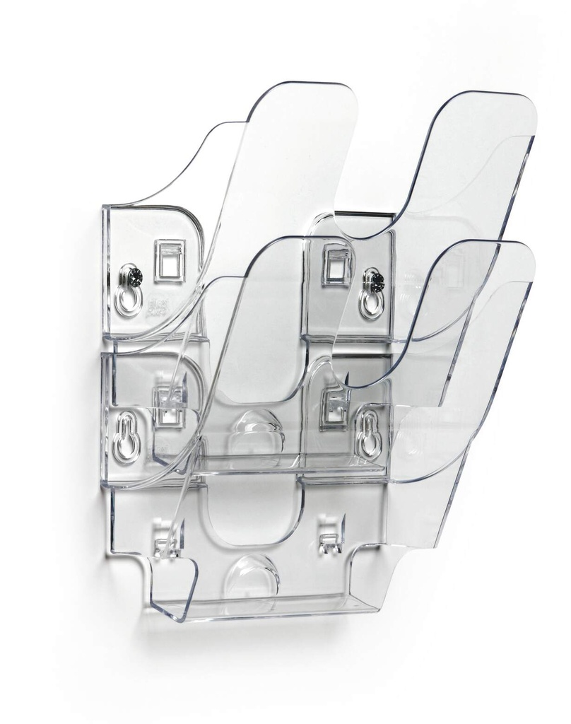 Držáky na prospekty Flexiplus - 2 / A5 / čirý / na výšku