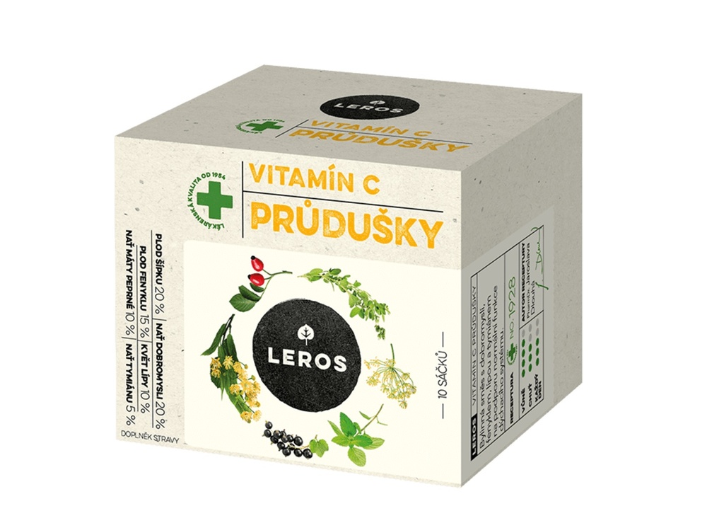 Čaj LEROS - Vitamín C průdušky