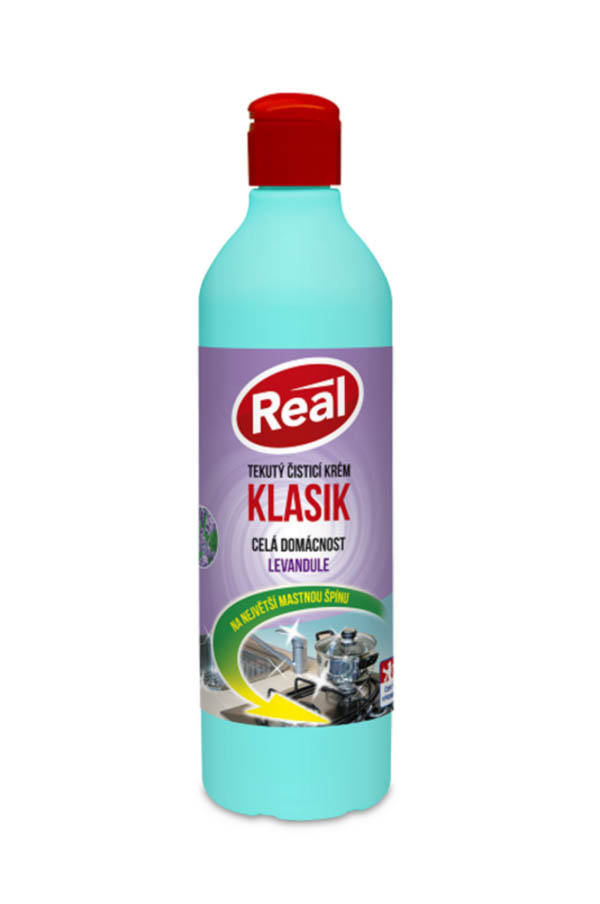 Real tekutý čistící krém 600 g