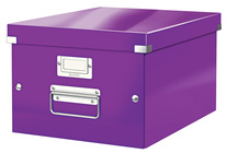 Krabice Click & Store - M střední / fialová