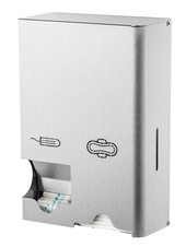 Zásobník na hygienické vložky a tampony - nerez