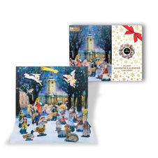 Adventní bylinný kalendář LEROS s betlémem - 24 ks