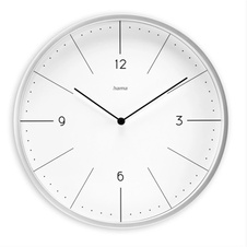 Nástěnné hodiny Hama Sardinia - šedá