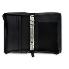 Filofax Metropol Zip - osobní / černá