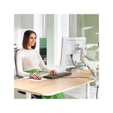 Prostorově úsporné rameno Leitz Ergo pro jeden monitor