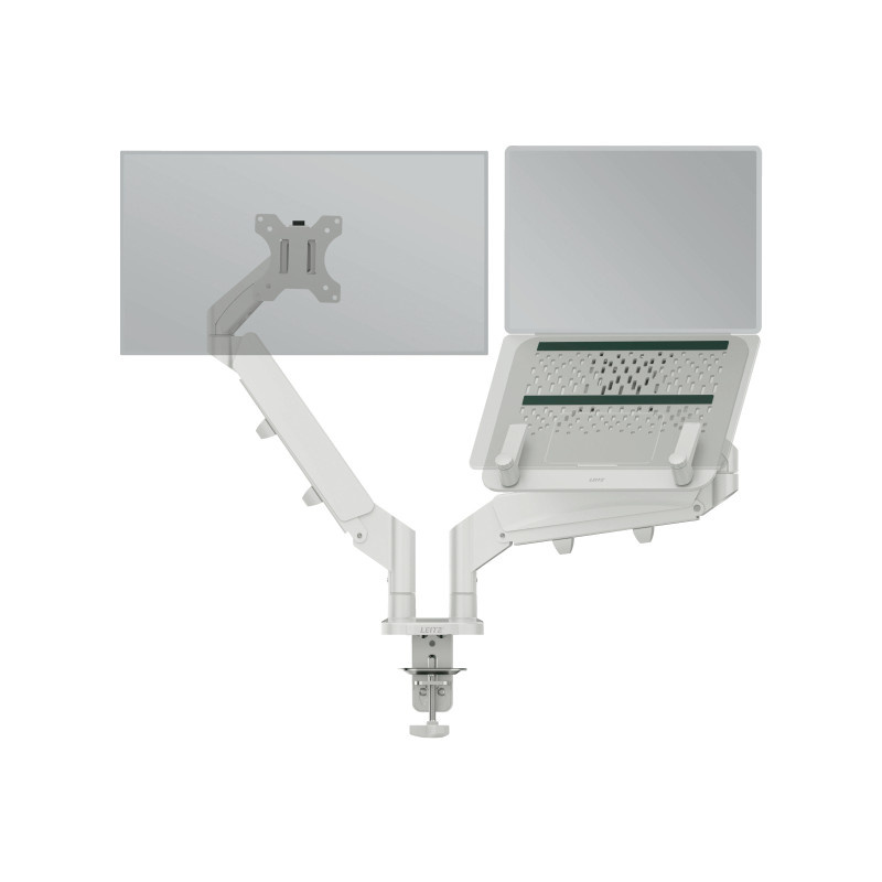 Ergonomické duální rameno Leitz Ergo pro monitor a notebook