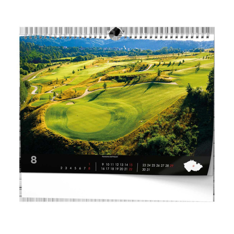 Kalendář nástěnný - Golf / BNS3