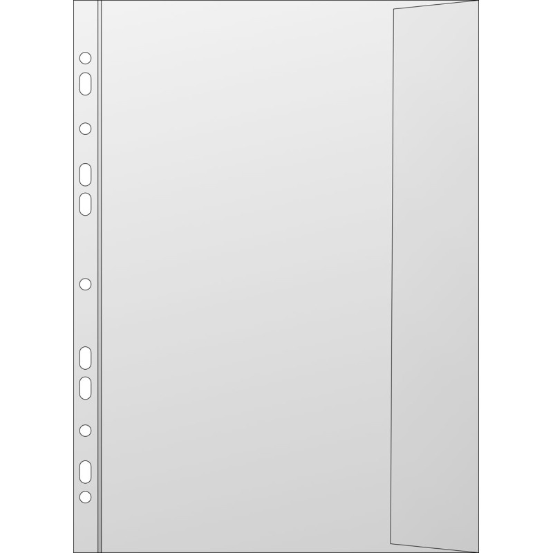 Závěsný obal Copy s kapsou - B4 matný / 110 my / 50 ks