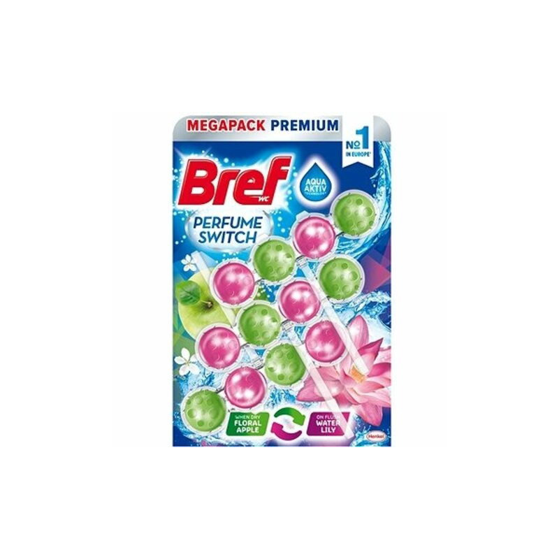 Bref WC Perfume swich kuličky 3 x 50 g