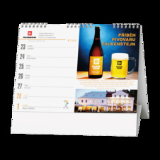Kalendář stolní obrázkový Rok s českými pivovary / BSE10