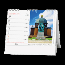 Kalendář stolní obrázkový Z domova / BSH1