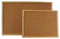 Tabule korkové - 60 x 90 cm / dřevěný rám