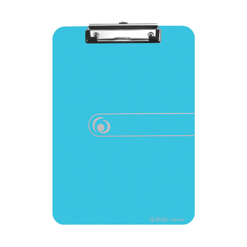 Podložka A4 s klipem easy orga - modrá transparentní