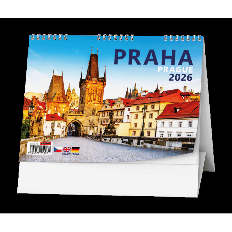 Kalendář stolní obrázkový Praha / BSH0