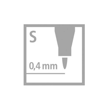 Popisovač STABILO® Write-4-all - černá