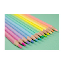 Pastelky trojhranné Kores PASTEL LOLLIPOPZ - 24 barev