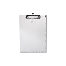 Podložka A4 s klipem Snopake - kovový rám / stříbrná