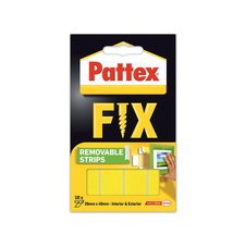 Montážní oboustranné proužky Pattex Super Fix - 4 x 2 cm / 10 ks