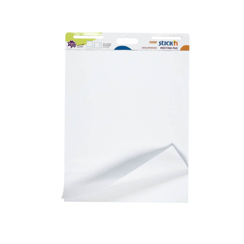 Samolepicí flipchart Stick´n by Hopax - bílá / 30 listů