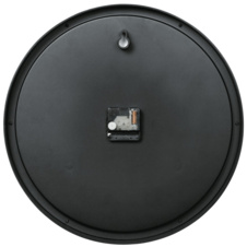 Nástěnné hodiny Hama Jumbo Aruba tiché / černé / průměr 40 cm