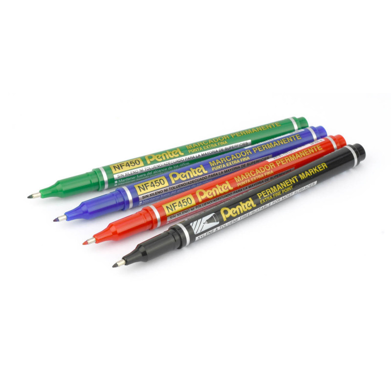 Popisovač Pentel NF450 permanentní - černá