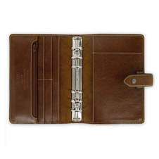 Filofax Malden - osobní / oříškově hnědá
