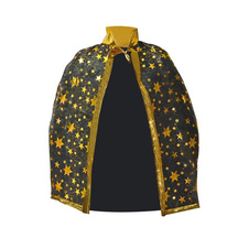 Plášť čarodějnický černozlatý - 60 x 75 cm