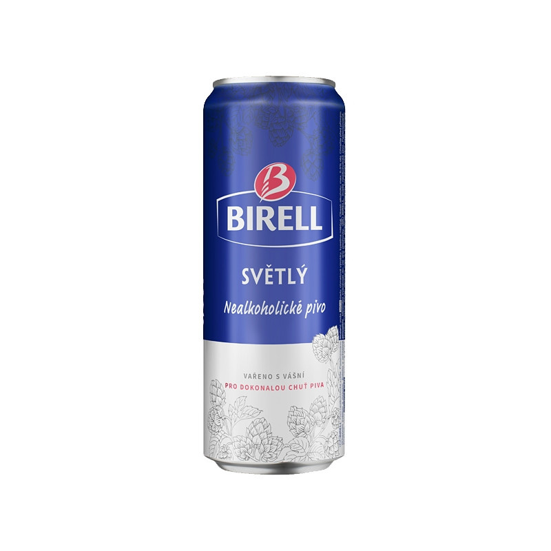 Birell nealkoholické pivo - světlé / 0,33l