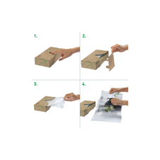 Závěsný obal A4 Leitz recycle - A4 čirý / 40 ks