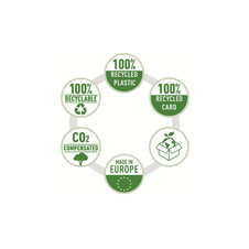 Závěsný obal A4 Leitz recycle - A4 čirý / 40 ks