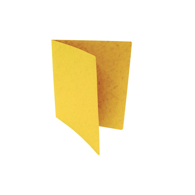 Odkládací mapy prešpánové bez chlopně - žlutá