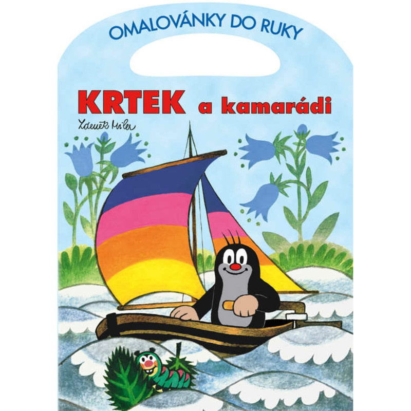 Omalovánky A4 do ruky - Krtek a kamarádi