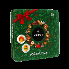 Dárková kazeta čajů Leros - Voňavá zima / 9 x 6 ks